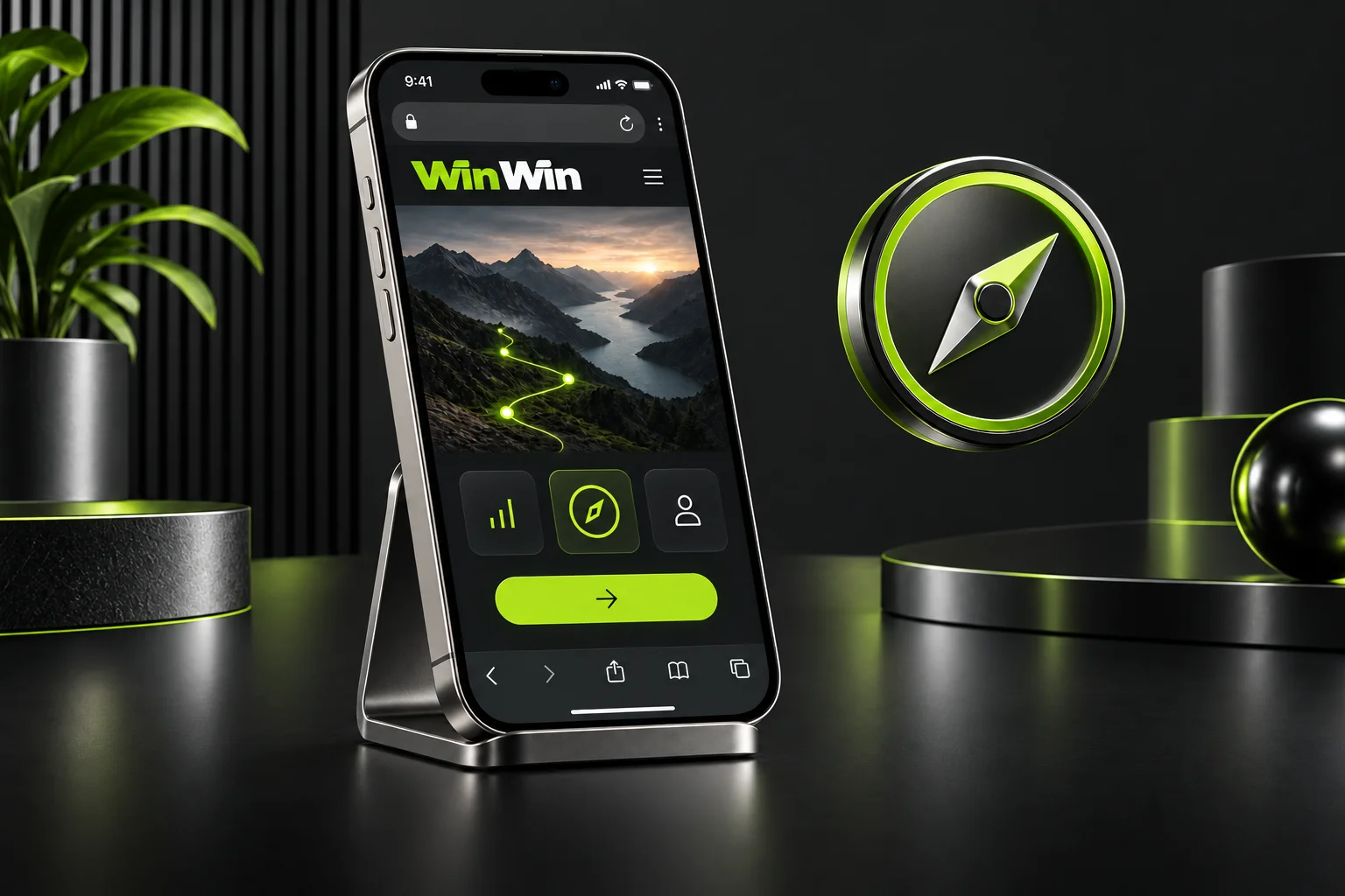 Jogue no iPhone ou iPad pelo navegador · WinWin